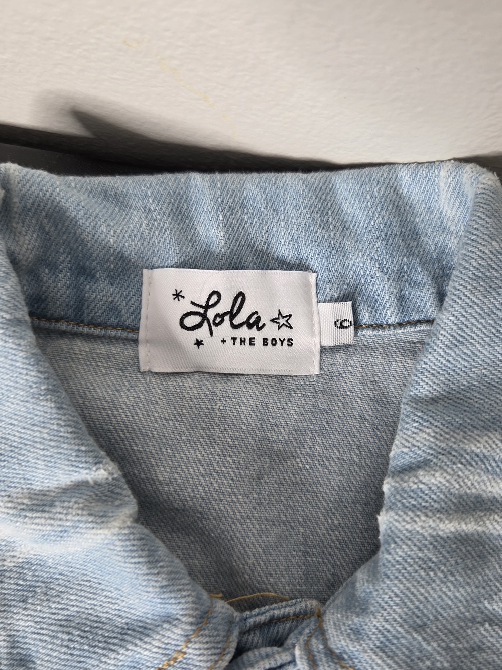 Lola + The Boys Denim Love Jacket - Picture 3 of 5